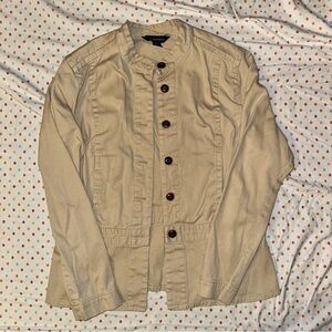 Dockers Tan Lightweight Casual Jacket - XL 100% Cotton